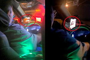 高雄機場計程車「邊開邊滑抖音看美女」！網：貴又態度差 航警說話了
