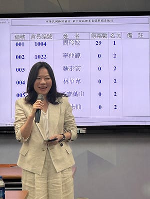 周玲妏改寫棒協歷史！當選首位女性理事長 接棒推動基層改革
