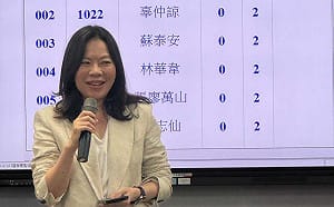 蔡其昌恭喜周玲妏當選棒協理事長　感謝辜仲諒投入