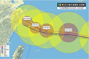 白海豚颱風最新路徑預報「沒那麼北了」！氣象專家提醒：發布海警可能性提升