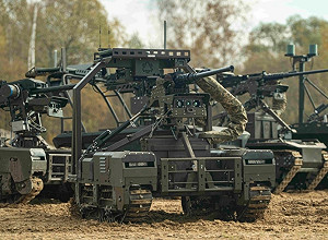 沒步兵也可奪陣地! 烏5萬戰鬥機器人將入戰場 「空地一體無人化」改變戰局