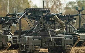 沒步兵也可奪陣地! 烏5萬戰鬥機器人將入戰場 「空地一體無人化」改變戰局