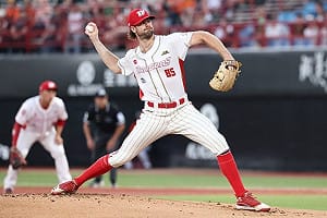 蔣銲6局7K躍居三振王　笑談與鋼龍良性競爭
