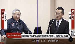質詢炫耀飛行夾克惹議　許忠信：為20多年保障國軍努力為榮