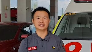 婦人哽塞命危  新北嘉縣消防員「老戰友」聯手救援