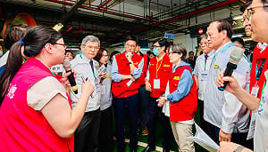 10駐台單位關注城鎮韌性演習 林飛帆：友盟重視台灣的安全