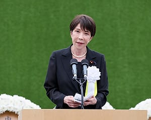 真想要核武？ 高市早苗在長崎原爆紀念式對「非核三原則」表述又和廣島一樣...