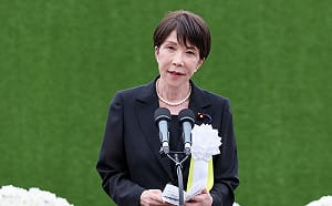 真想要核武？ 高市早苗在長崎原爆紀念式對「非核三原則」表述又和廣島一樣...