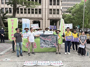 不滿會議資訊未被正式通知   社子島自救會赴內政部盼劉世芳公開接見    