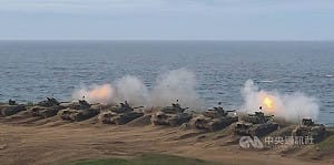 漢光演習澎湖要域火殲實彈操演　模擬應對敵軍登陸