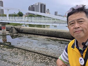 後勁溪又爆死魚潮　薛兆基：建置AI監測有這麼難嗎？  