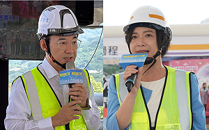 東豐快第三標合龍 藍綠市長參選人都歸功「中央地方合作」
