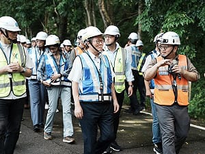 石門新竹聯通管貫通提前1個月完工  陳金德：強化桃竹苗供水穩定