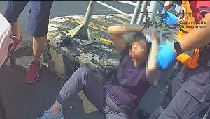 又見行人地獄！香港夫婦入境遊玩 嘉義走斑馬線遭車撞
