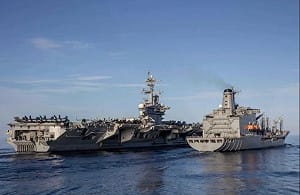 林肯號6水兵試圖跳海自盡? 中媒稱長時間部署又後勤短缺 士氣崩潰 
