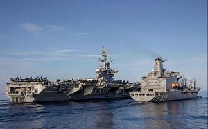 林肯號6水兵試圖跳海自盡? 中媒稱長時間部署又後勤短缺 士氣崩潰 