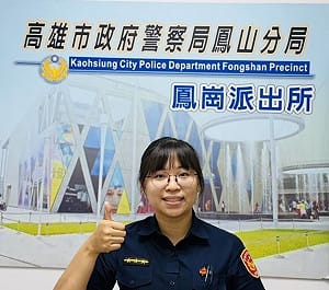 偷車賊悠哉行經派出所門前  高雄女警下班恰好逮獲
