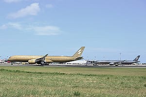 金銀雙機夢幻合體！星宇「空山金」昨抵台 預計8/20首航東京成田
