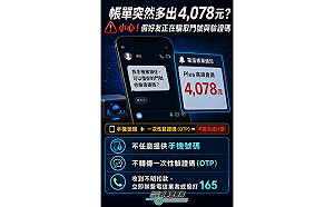刑事局示警：假好友騙真驗證碼 逾百人遭扣4078元買PS高級會員