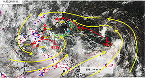 熱帶擾動94W明接近！氣象專家提醒：降雨增多注意大雷雨