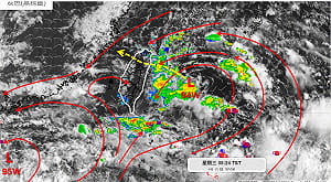 熱帶擾動94W已到台灣東部近海！專家提醒慎防明顯熱對流雷雨