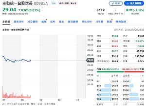 00981A狂賣近48億 瑤姐為何偏愛慧洋？答案可能藏在這兩件事