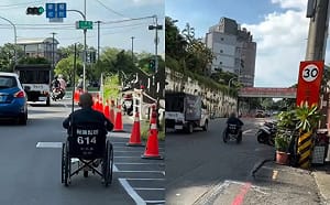 高雄老翁爆改醫院輪椅！速度比機車還快 網笑稱玩命關頭：長庚甩尾