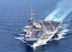 華盛頓號抵中東接替林肯號　太平洋地區暫無美航艦部署