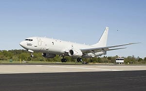 美軍P-8A台海「L形」繞飛宣示自由航行  共軍喊驅離