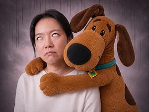 史努比、史酷比傻傻分不清！ 陳水扁AI惡搞陳幸妤翻白眼