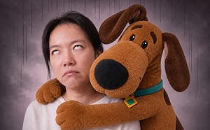 史努比、史酷比傻傻分不清！ 陳水扁AI惡搞陳幸妤翻白眼