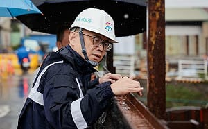 再赴仁武勘查八涳橋水情  賴瑞隆：河道拓寬工程有助排洪