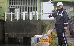 一日視察五處水利設施緊盯防汛　賴瑞隆心繫高雄市民安全