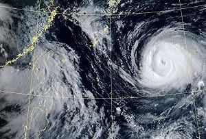 南部花東今有豪大雨慎防積淹水「沙德爾」颱風預計週五最接近台灣