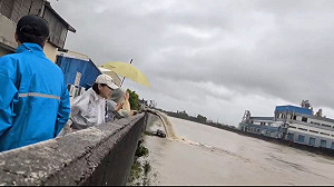 暴雨慘淹梓官成水鄉     柯志恩籲全面檢討排水  
