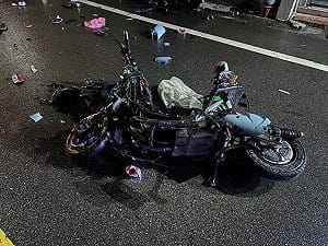 苗栗市男子酒駕逆向撞微型電動車　資源回收女騎士身亡