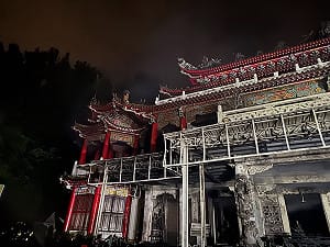 指南宮遭大火摧毀！ 歷史可追溯百多年前 這「前綠營大老」曾在這任要職…