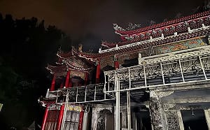 指南宮遭大火摧毀！ 歷史可追溯百多年前 這「前綠營大老」曾在這任要職…