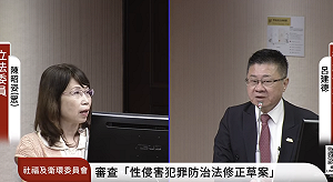 性侵犯有無可能採「化學去勢」？ 衛福部次長：涉及刑事政策、須與法務部討論  