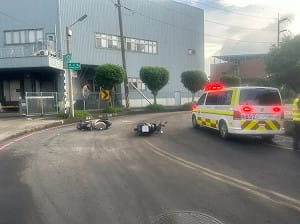 桃園曳引車漏油釀6騎士「犁田」3人送醫！駕駛公共危險罪函