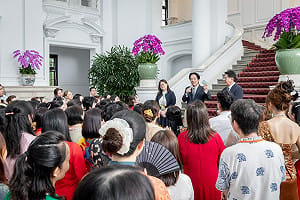 民進黨率新住民了解台灣民主 賴清德：「加倍照顧新住民」是政府理念