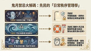農曆七月的種種禁忌  內政部：不妨趣味看待民俗文化