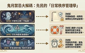 農曆七月的種種禁忌  內政部：不妨趣味看待民俗文化