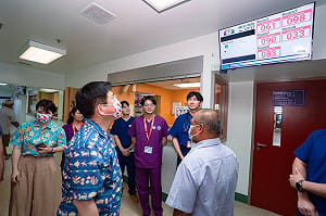 參訪帛琉國家醫院 林佳龍見證台帛合作成果、深化智慧醫療