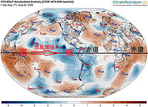 聖嬰現象讓颱風無間斷成形？鄭明典曬「海平面氣壓圖」透玄機