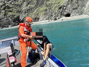 宜蘭蘇澳烏岩角發生2起救援案　6名遊客獲救