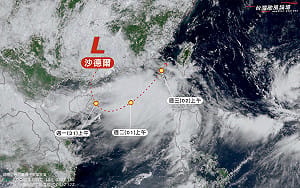南海又有熱帶低壓！沙德爾明出海挾水氣靠近　專家：5地雨勢恐炸到週四