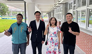 「從頭顧到尾」新校舍順利啟用    林智鴻助鳳翔國中開學成功增班  