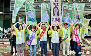 安南上青全面更新 議員蔡麗青率5青年里長參選人聯合登記創紀錄