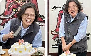 蔡英文70歲慶生照曝光！幕僚先斬後奏「出賣老闆」　14.3萬人狂按讚